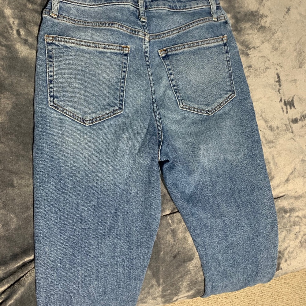 High rise jeans